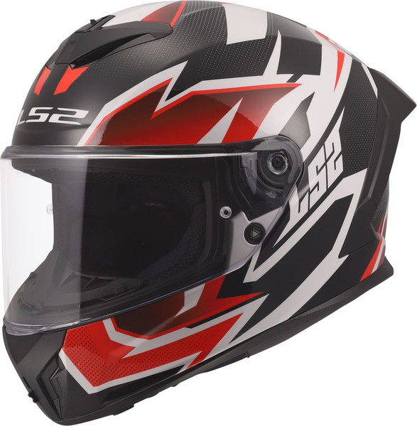 Изображение товара Мотошлем LS2 FF820 Rapid III Xtrem (S, белый/черный/красный)