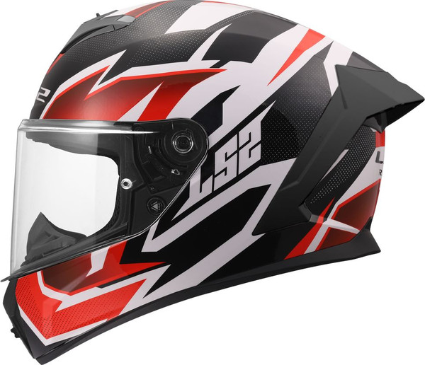 Изображение товара Мотошлем LS2 FF820 Rapid III Xtrem (S, белый/черный/красный)
