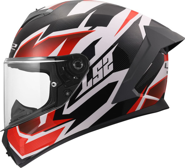 Изображение товара Мотошлем LS2 FF820 Rapid III Xtrem (S, белый/черный/красный)