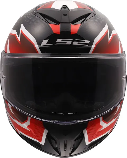 Изображение товара Мотошлем LS2 FF820 Rapid III Xtrem (XL, белый/черный/красный)