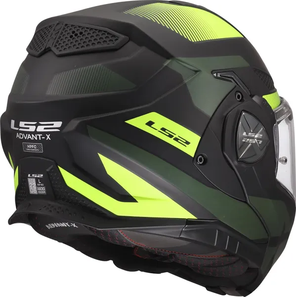 Изображение товара Мотошлем LS2 FF901 Advant X Nova (S, черный/желтый)