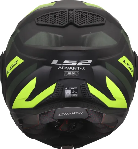 Изображение товара Мотошлем LS2 FF901 Advant X Nova (S, черный/желтый)