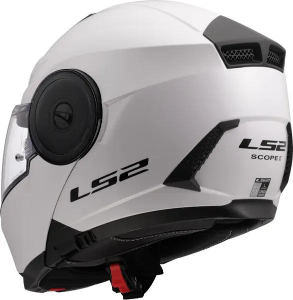 Изображение товара Мотошлем LS2 FF902 Scope II Solid (XXL, белый глянец)