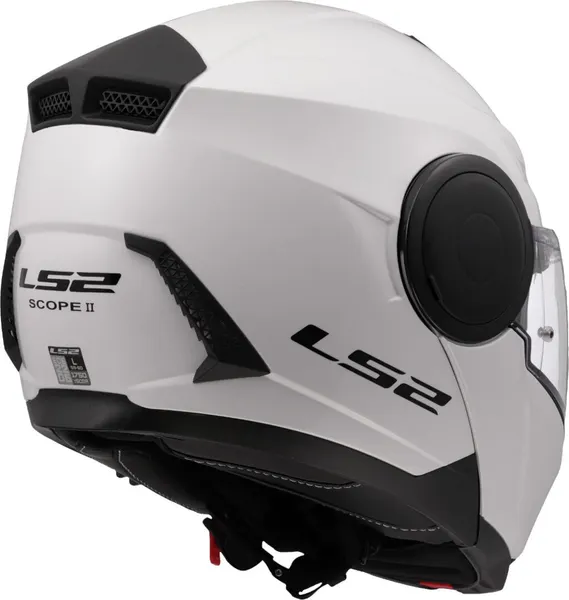 Изображение товара Мотошлем LS2 FF902 Scope II Solid (XXL, белый глянец)
