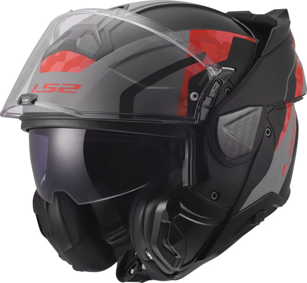 Изображение товара Мотошлем LS2 FF910 Advant II Glide (XL, черный/серый/красный)