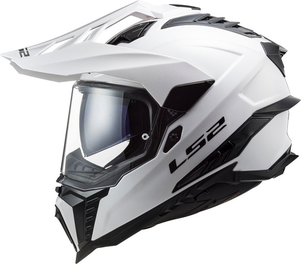 Изображение товара Мотошлем LS2 MX701 Explorer Solid (2XL, белый)