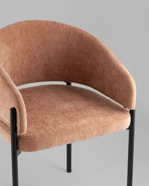Изображение товара Стул Stool Group Делия / vd-delia-r05 (шенилл коралловый)