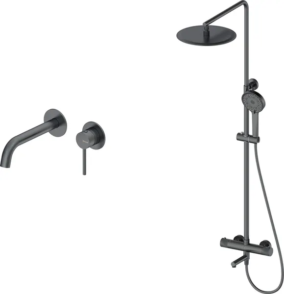 Изображение товара Душевая система со смесителем Oliveeka OL-739902+88869017-BGM