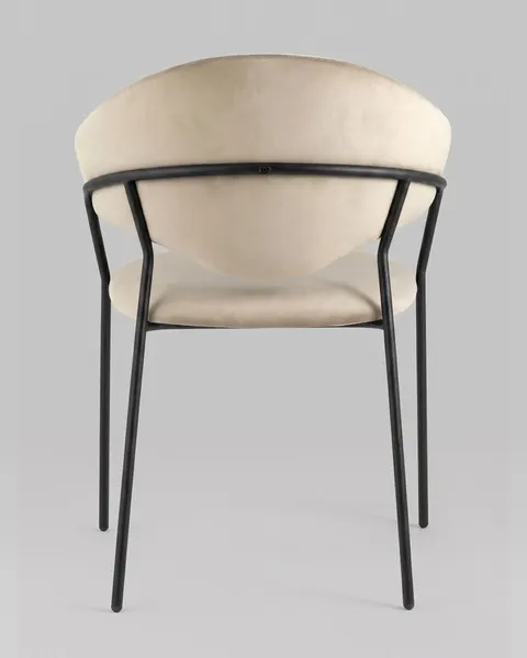 Изображение товара Стул Stool Group Алексис / AV 445-Cl-9005 (велюр капучино/опора черный муар)