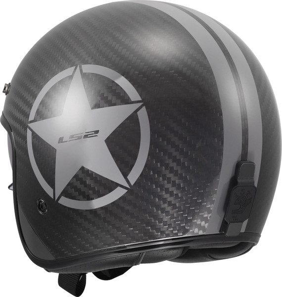 Изображение товара Мотошлем LS2 OF601 BOB II C Star (2XL, серый)