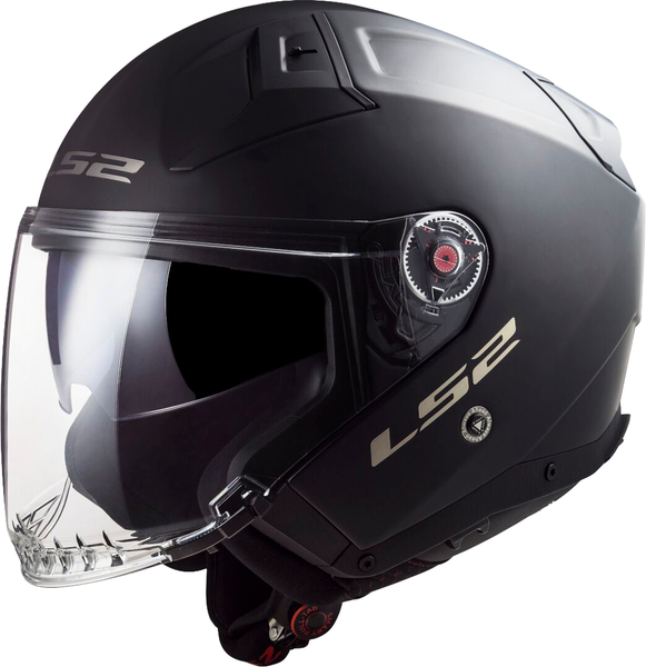 Изображение товара Мотошлем LS2 OF603 Infinity II Solid (M, черный матовый)