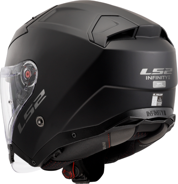 Изображение товара Мотошлем LS2 OF603 Infinity II Solid (M, черный матовый)