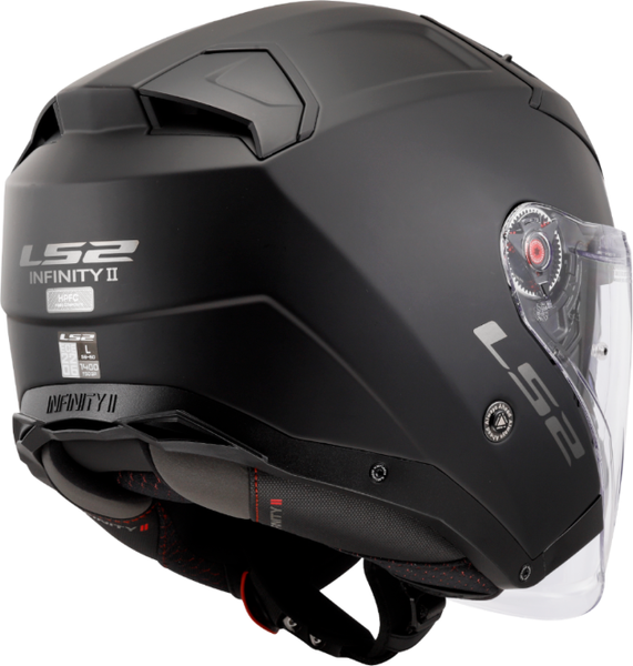 Изображение товара Мотошлем LS2 OF603 Infinity II Solid (S, черный матовый)