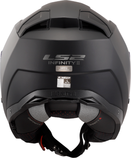 Изображение товара Мотошлем LS2 OF603 Infinity II Solid (S, черный матовый)