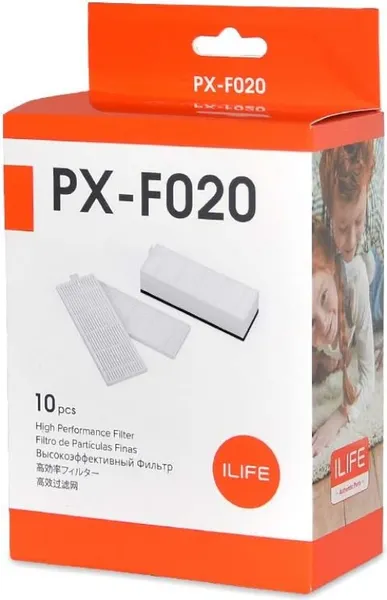 Изображение товара Комплект фильтров для робота-пылесоса iLife PX-F020 (10шт)