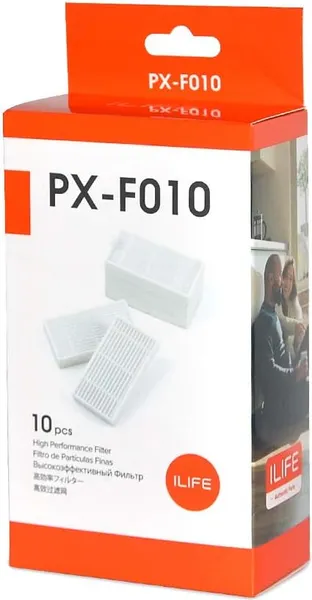 Изображение товара Комплект фильтров для робота-пылесоса iLife PX-F010 (10шт)