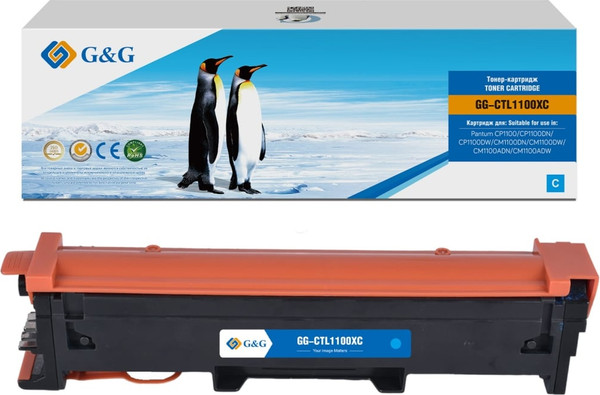 Изображение товара Картридж G&G GG-CTL1100XC (голубой)