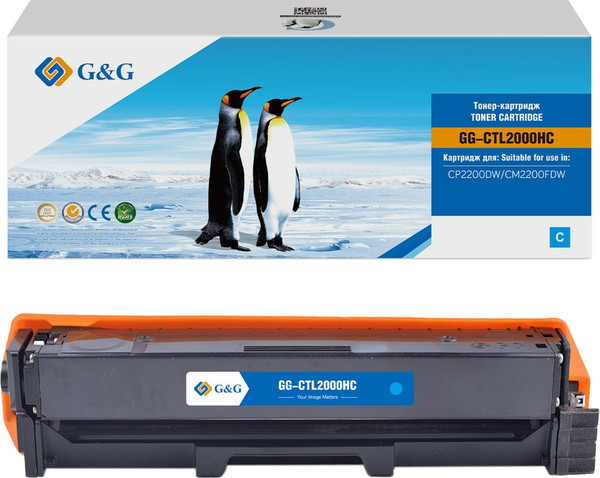 Изображение товара Картридж G&G GG-CTL2000HC (голубой)