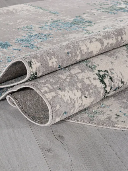 Изображение товара Ковер Merinos Liman F477-OVAL-GRAY-BLUE (2x4)