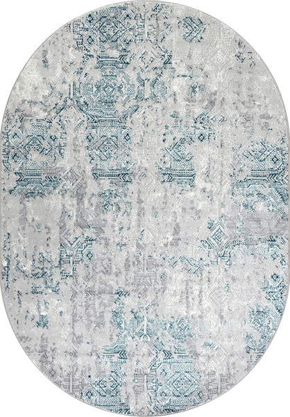 Изображение товара Ковер Merinos Palermo F281-OVAL-GRAY (2х2.9)