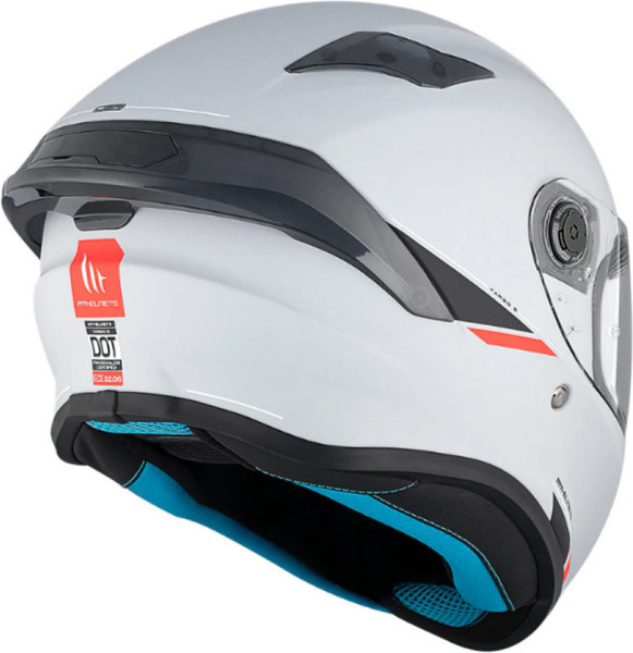 Изображение товара Мотошлем MT Helmets FF106B Targo S Solid A12 (XL, серый глянец)