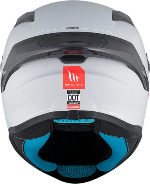 Изображение товара Мотошлем MT Helmets FF106B Targo S Solid A12 (XL, серый глянец)