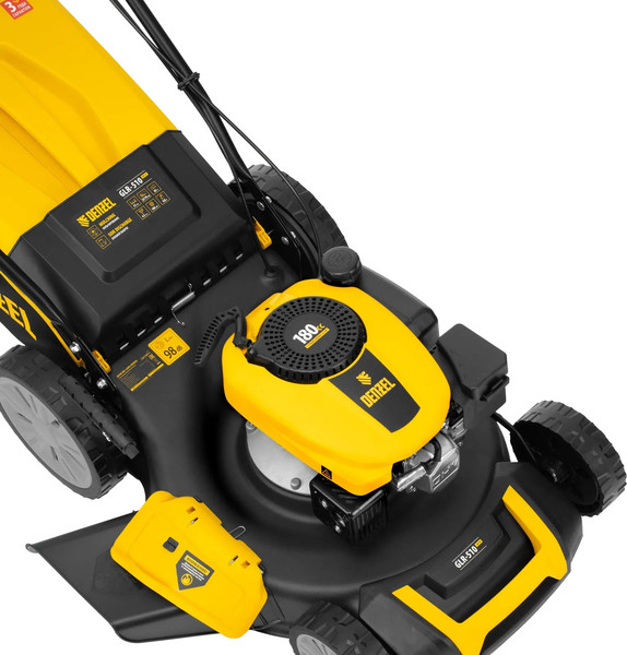 Изображение товара Газонокосилка бензиновая Denzel GLR-510SP-K