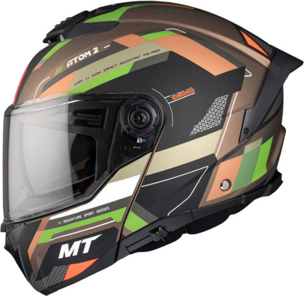 Изображение товара Мотошлем MT Helmets FU404SV Atom 2 SV Bast A6 (S, матовый)