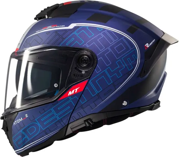Изображение товара Мотошлем MT Helmets FU404SV Atom 2 SV Destiny C2 (L, матовый)