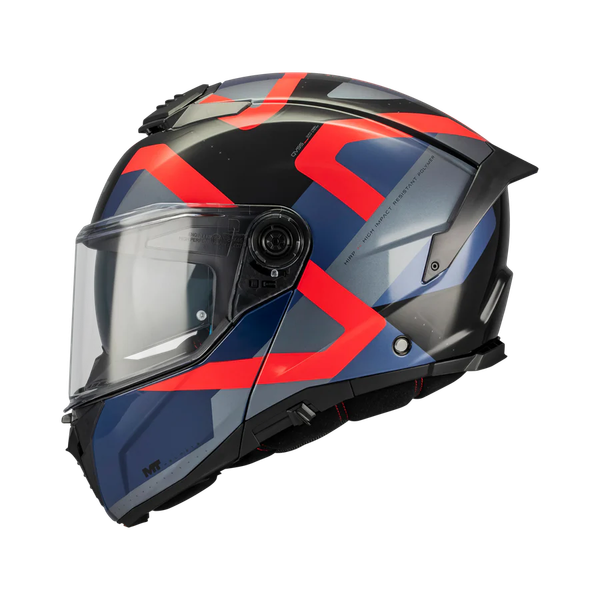 Изображение товара Мотошлем MT Helmets FU404SV Atom 2 SV Dexter B15 (2XL, глянцевый)