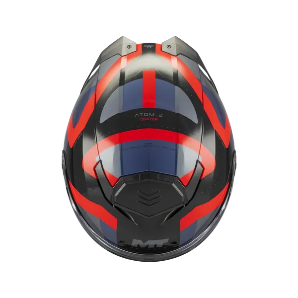 Изображение товара Мотошлем MT Helmets FU404SV Atom 2 SV Dexter B15 (2XL, глянцевый)