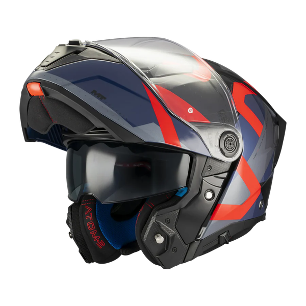 Изображение товара Мотошлем MT Helmets FU404SV Atom 2 SV Dexter B15 (S, глянцевый)