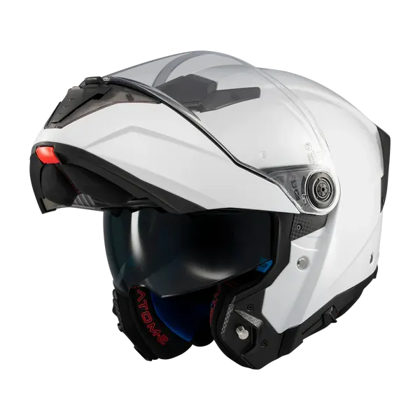 Изображение товара Мотошлем MT Helmets FU404SV Atom 2 SV Pure A0 (M, глянцевый)
