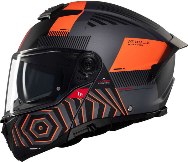 Изображение товара Мотошлем MT Helmets FU404SV Atom 2 SV Strange C4 (2XL, матовый)