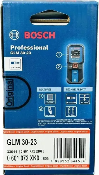 Изображение товара Лазерный дальномер Bosch GLM30-23