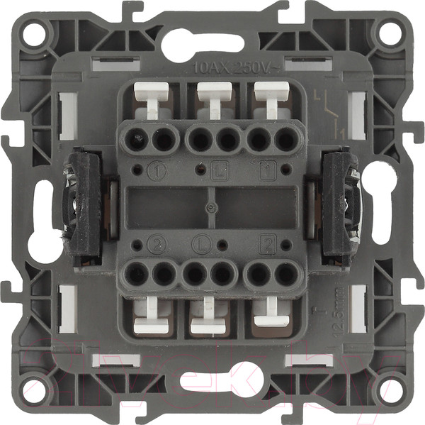 Изображение товара Выключатель ЭРА 12-1104-05 / Б0014649 (антрацит)