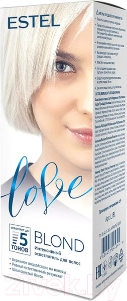 Изображение товара Порошковая краска для волос Estel Love Blond интенсивный (120мл)