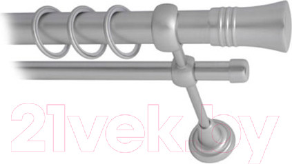 Изображение товара Карниз для штор Lm Decor Гиро 071 2р гладкий (сатин, 1.8м)