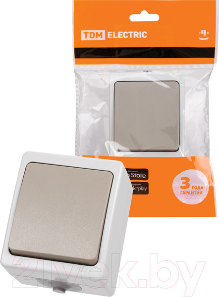 Изображение товара Выключатель TDM Вуокса SQ1803-0001