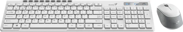 Изображение товара Комплект клавиатура и мышь Genius SlimStar 8230 (белый)