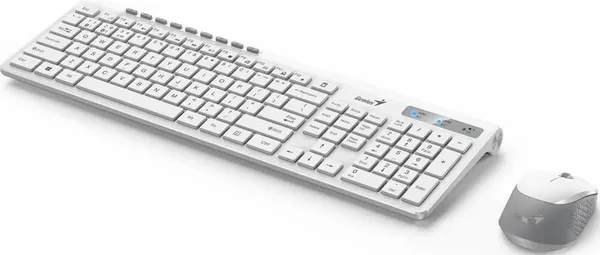 Изображение товара Комплект клавиатура и мышь Genius SlimStar 8230 (белый)