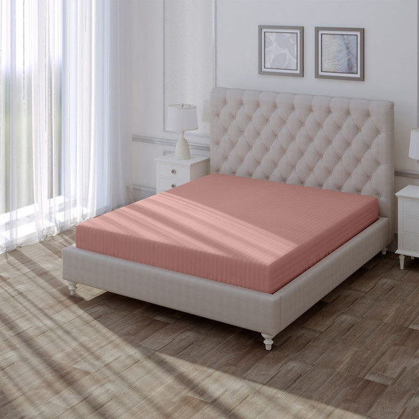 Изображение товара Простыня Verossa Stripe На резинке 140x200x20 70076 01 / 754953  (Rouge)