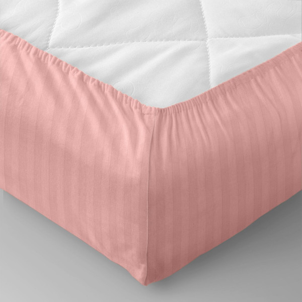 Изображение товара Простыня Verossa Stripe На резинке 140x200x20 70076 01 / 754953  (Rouge)