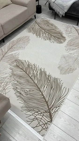 Изображение товара Ковер Radjab Carpet Эмпайр Прямоугольник UL 81A (3x5, White)