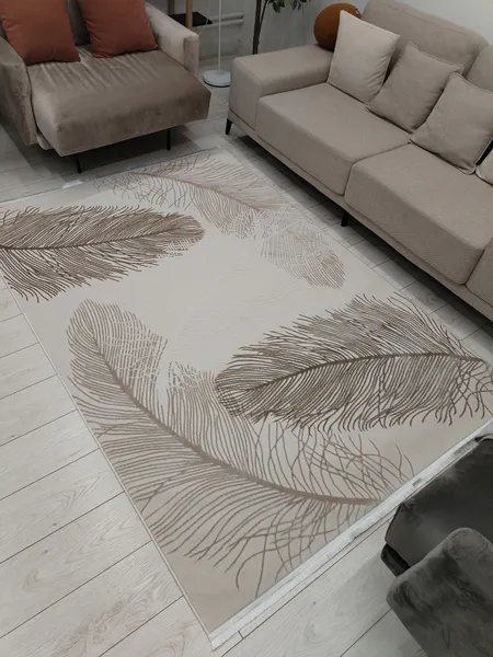 Изображение товара Ковер Radjab Carpet Эмпайр Прямоугольник UL 81A (3x5, White)