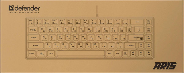 Изображение товара Клавиатура Defender Aris GK-349 / 45349