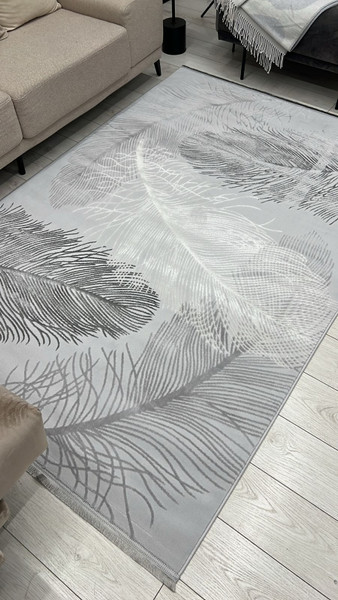 Изображение товара Ковер Radjab Carpet Эмпайр Прямоугольник UL 81A (1.6x3, Gray)