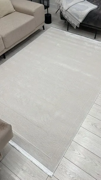 Изображение товара Коврик Radjab Carpet Эмпайр Прямоугольник RN31F (0.8x1.5, White)