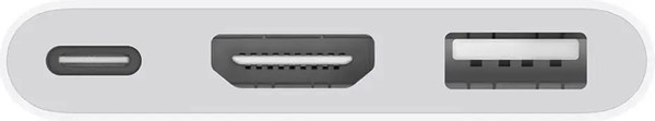 Изображение товара Адаптер Apple A2119 USB-C Digital AV Multiport Adapter / MW5M3FE/A (белый)