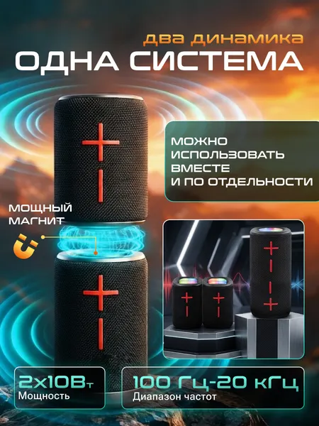 Изображение товара Портативная колонка Sundays SW WD3191